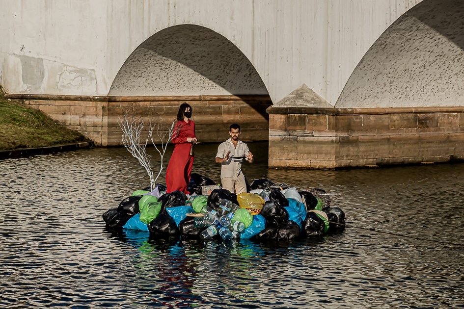 Ecopoética: Ritual de Sobrevivência Urbana em circulação pelo RS