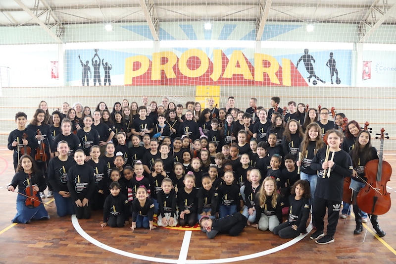 Orquestra Jovem e Ballet Projari completa 10 anos