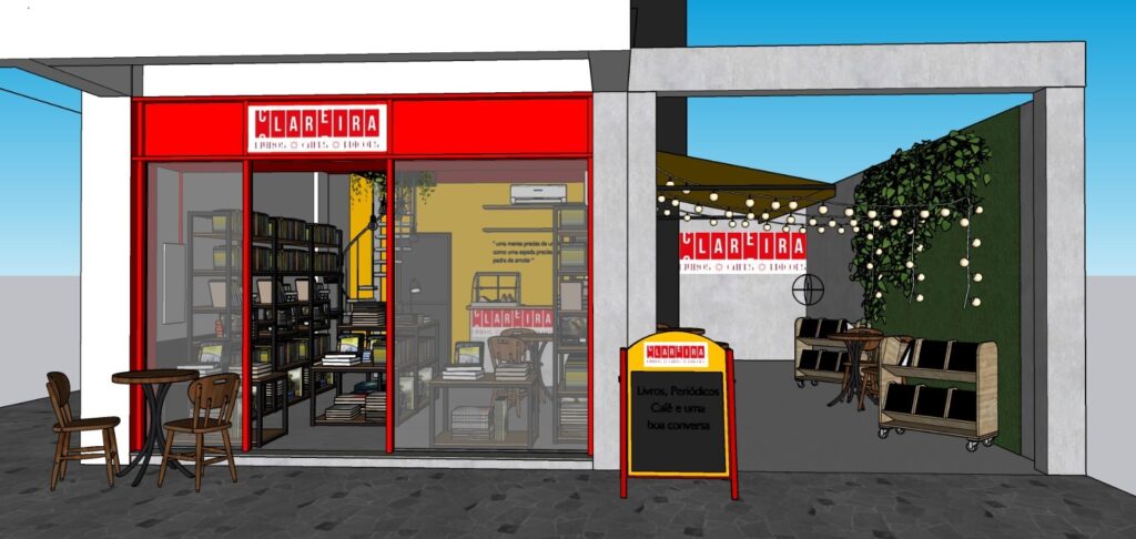 Clareira: Porto Alegre ganha nova livraria de calçada