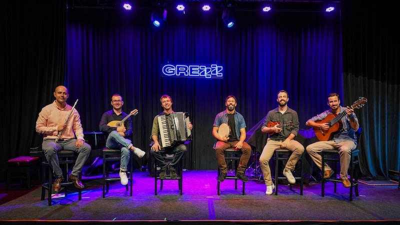 Sexteto Gaúcho grava novo álbum autoral ao vivo no Grezz